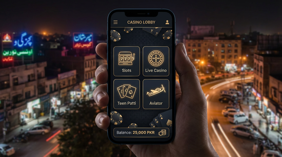 Main screen of PKZ Casino app page for PK players - 4