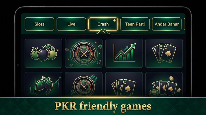 Game list for PKZ Casino games section - 5