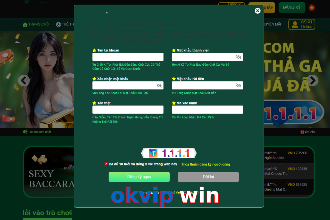 okvip win
